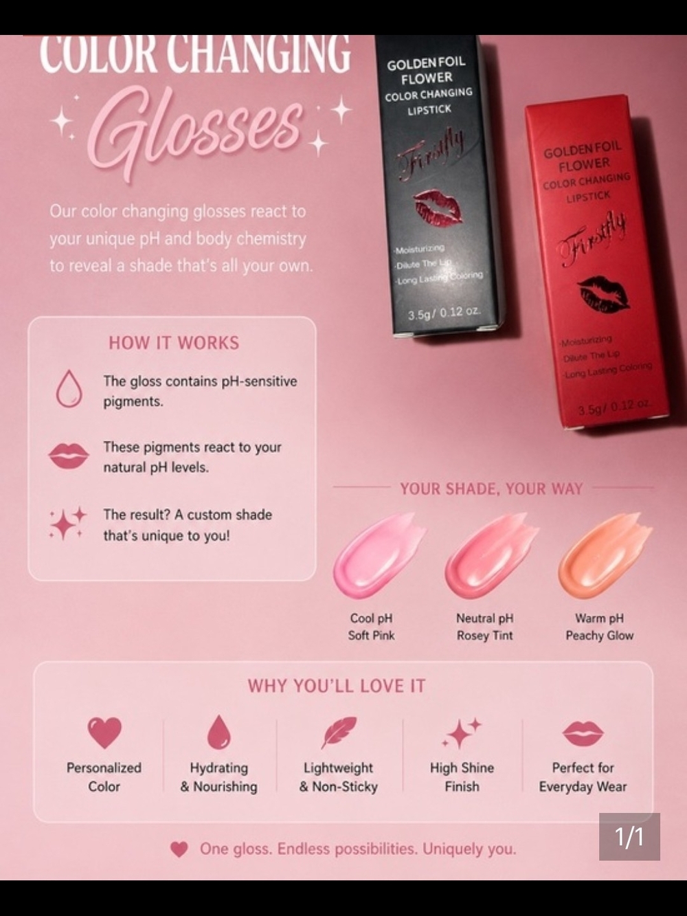 Color Changing Gloss You Get Two